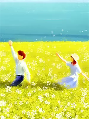 一块石板青又青,青石板上钉银钉